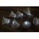 Girlanda świetlna- szydełkowe dzwonki 10szt
