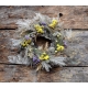 Wianek naturalny boho