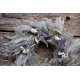 Wianek naturalny boho